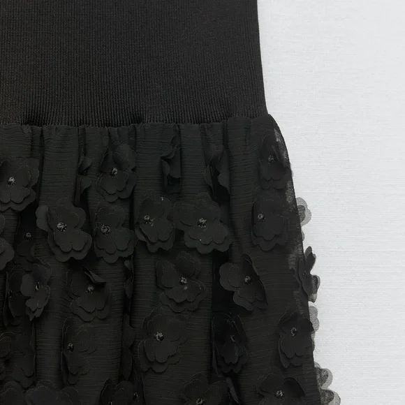 Zara Knit Floral Dress - Picture 3 of 3